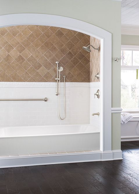 regadera manual en níquel cepillado - 3667EPBN - Moen