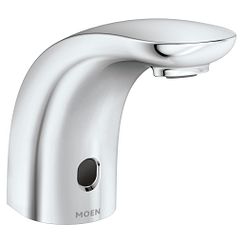 Llave para lavabo electrónica operada por sensor con acabado en cromo