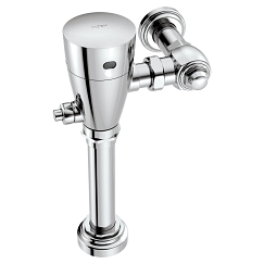Válvula de descarga electrónica con sensor, de 1 1/2", en cromo