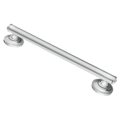 Barra de seguridad de 24" con acabado en cromo