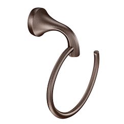 Toallero de argolla de bronce aceitado