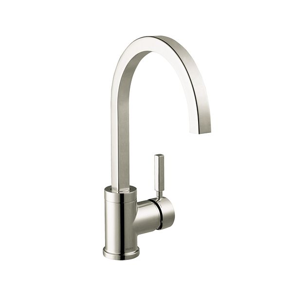 Nori Chrome One Handle High Arc Kitchen Faucet 7374 Moen